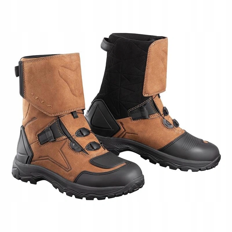 Turistické motocyklové topánky Seca X-adv Brown hnedé Darčeky