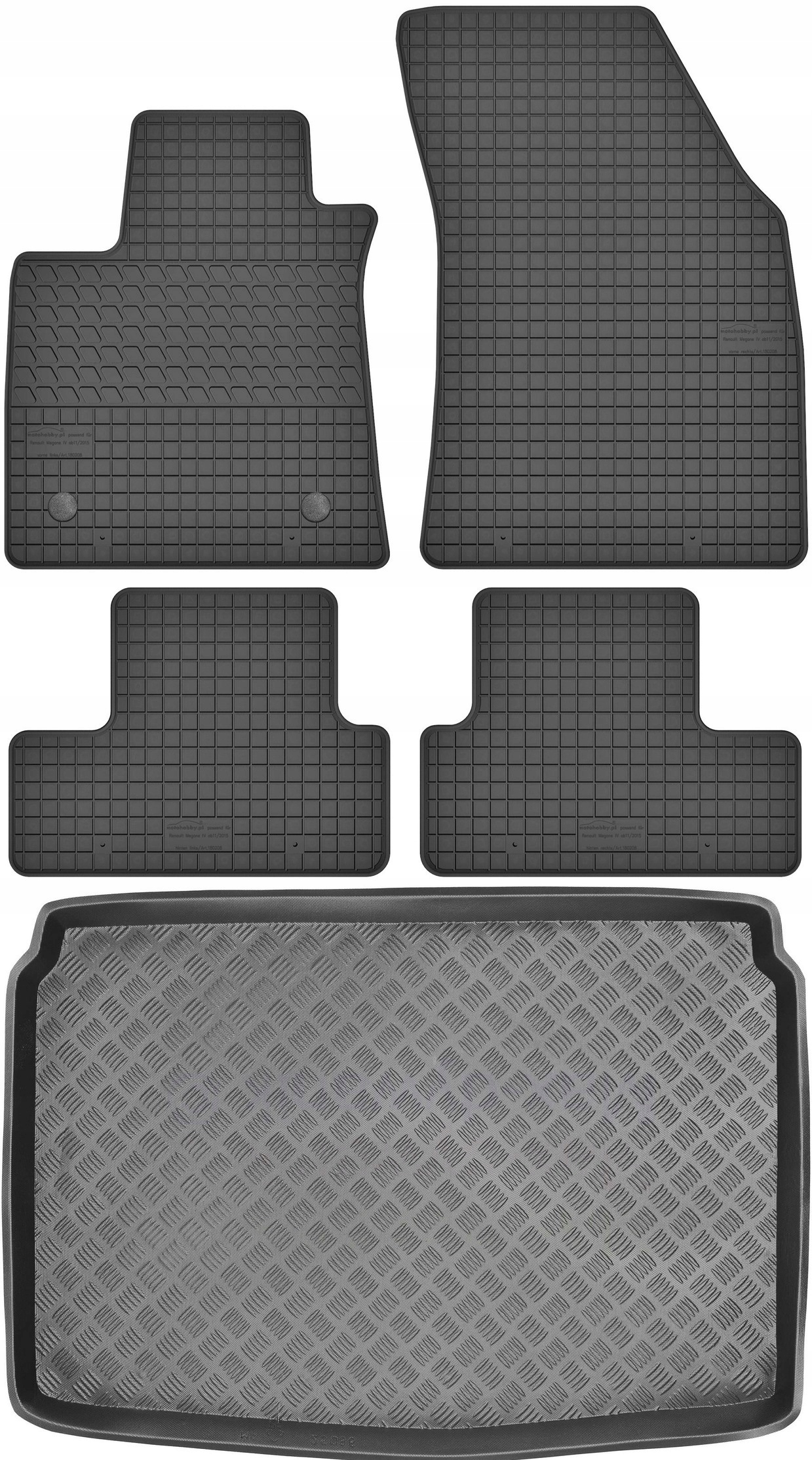 

Renault Megane IV Hatchback 2015- Dywaniki mata