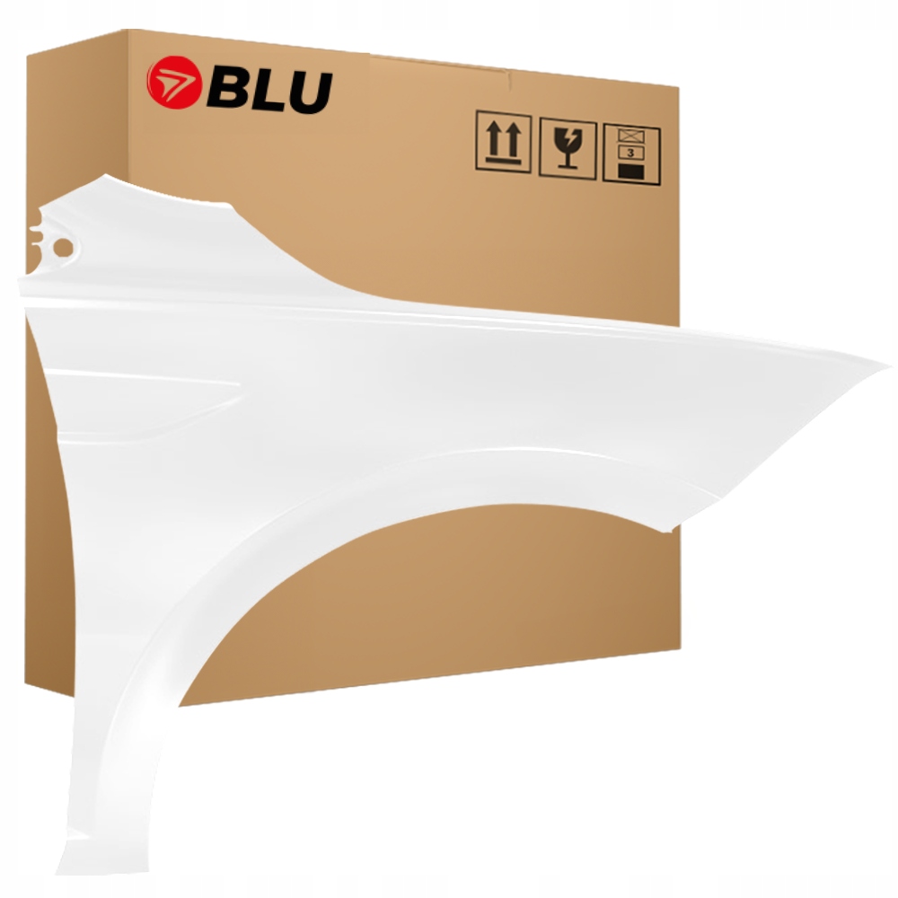 Blu Blatník Vw Polo Aw VI 6 LC9A pravý bílý 17- přední PureWeiss