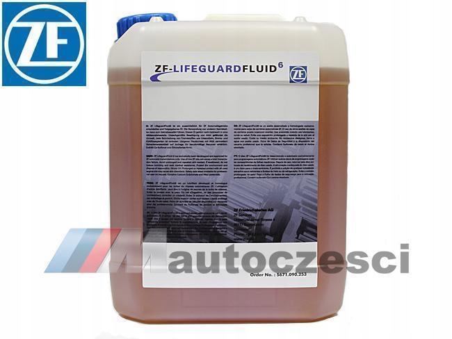 МАСЛО ZF LIFEGUARD FLUID 6 10L BMW 83222305396 фото 2