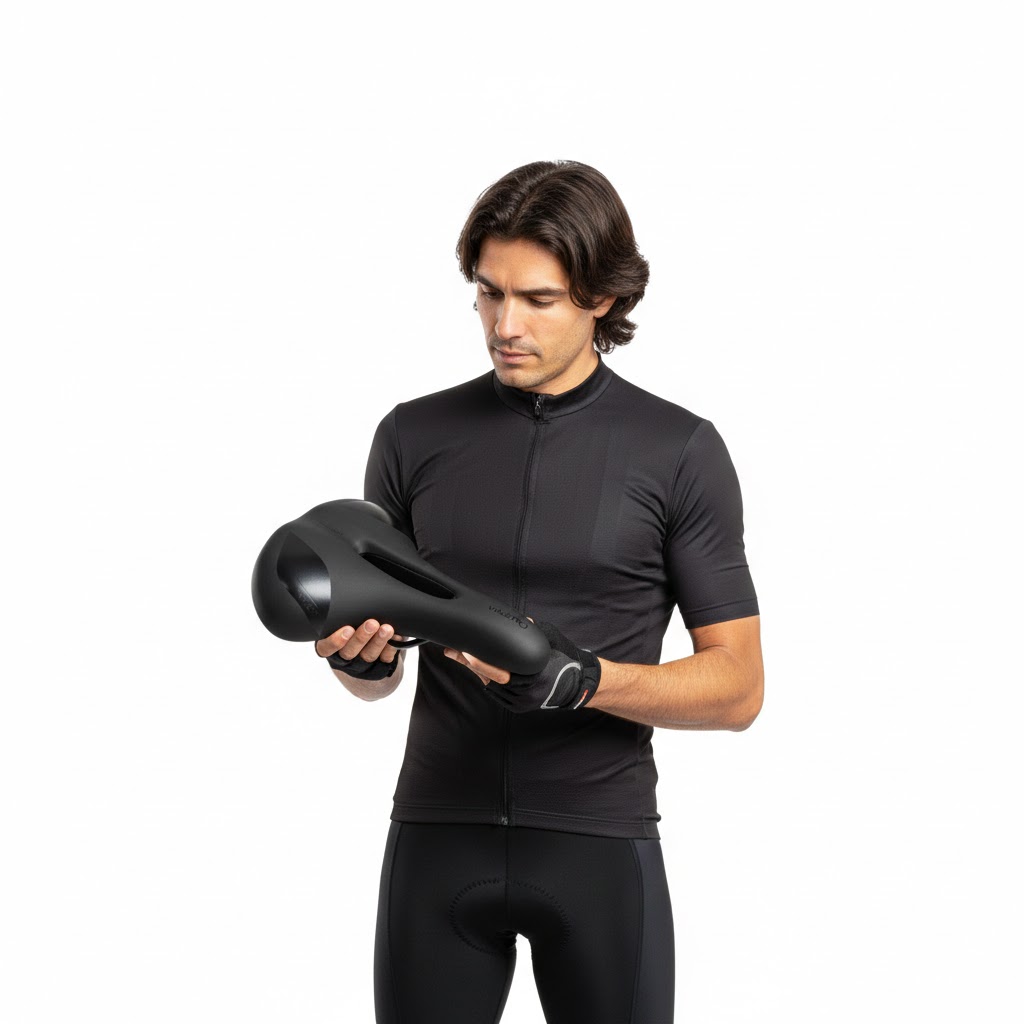 Sedlo Mtb Air Selle Bassano Viale 80 Pánské Komfort Big City