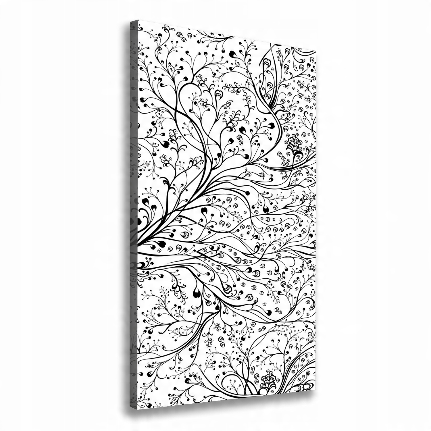 

Nowoczesny obraz canvas na ramie Gałązki 50x100 cm