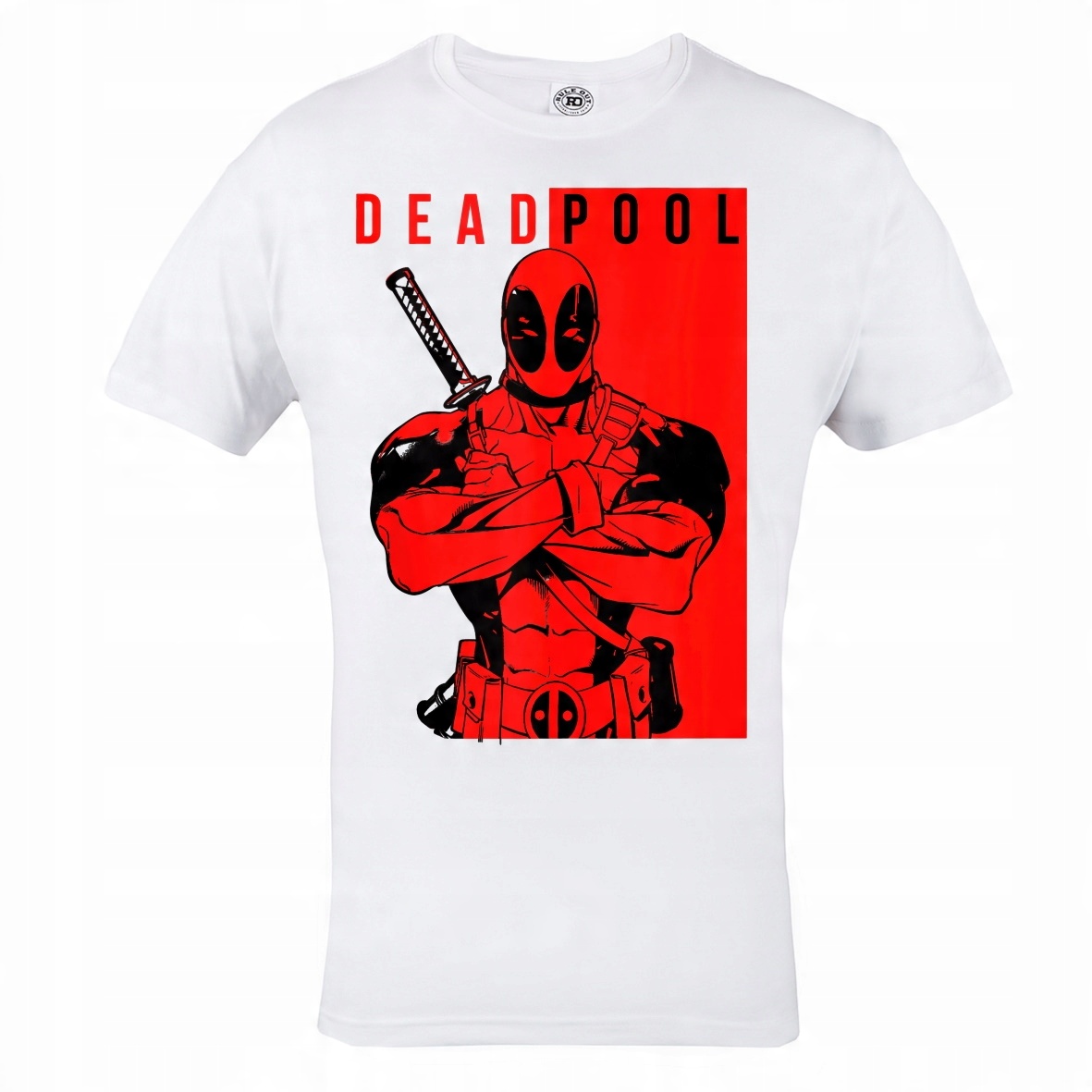 

Męska Koszulka Bawełniana Dla Fana Deadpool Marvel