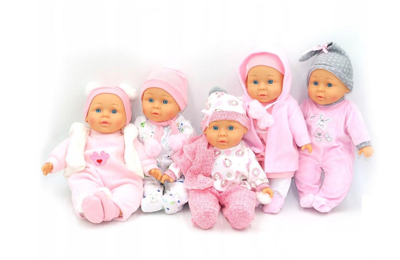 BOBAS LALKA Z DŹWIĘKIEM PIOSENKAMI I ZDANIAMI 38CM Seria 1