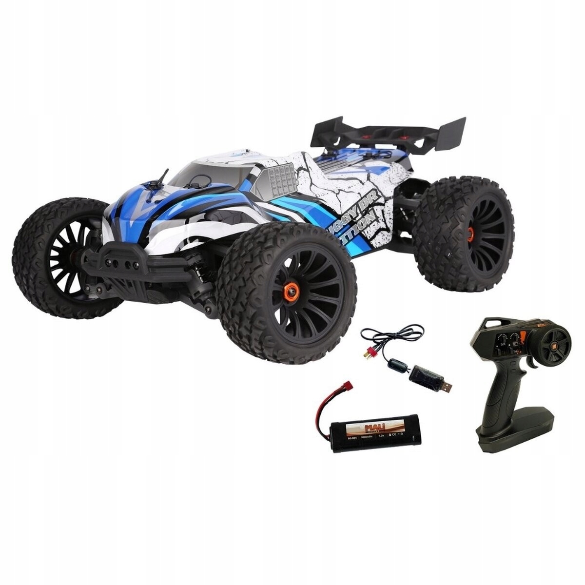 Z-10 Competition Truggy BR szczotkowy niebieski RTR DF Models 3145
