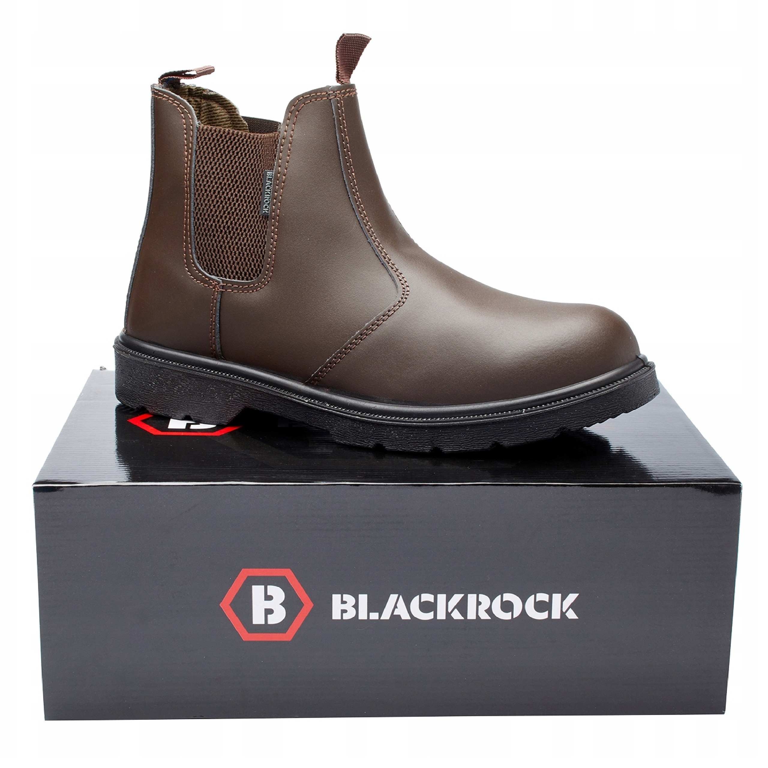 BlackRock damskie buty ochronne Buty Bhp zimowe wysokie za kostkę brązowe