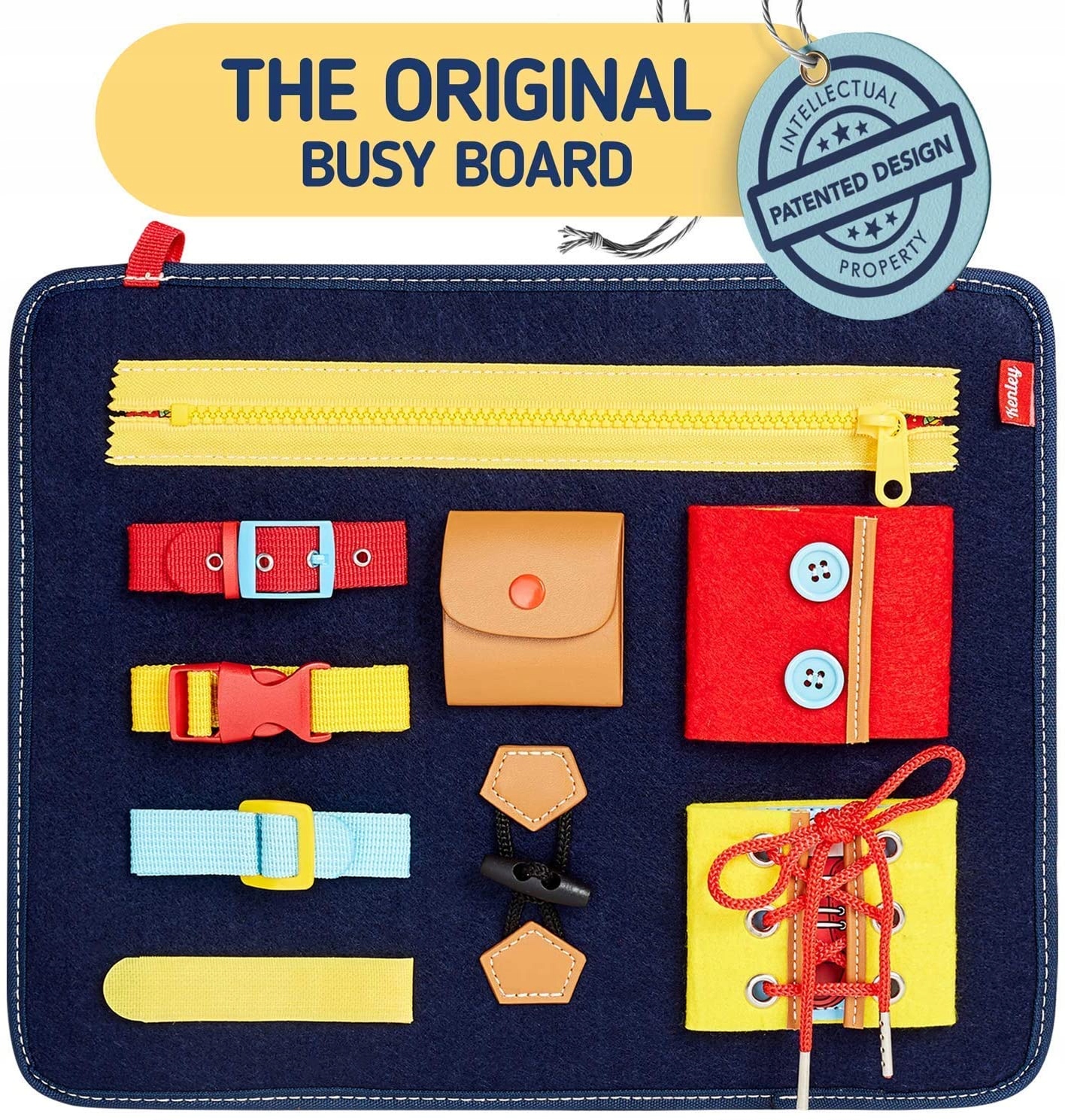 

Tablica manipulacyjna Busy Board Montessori