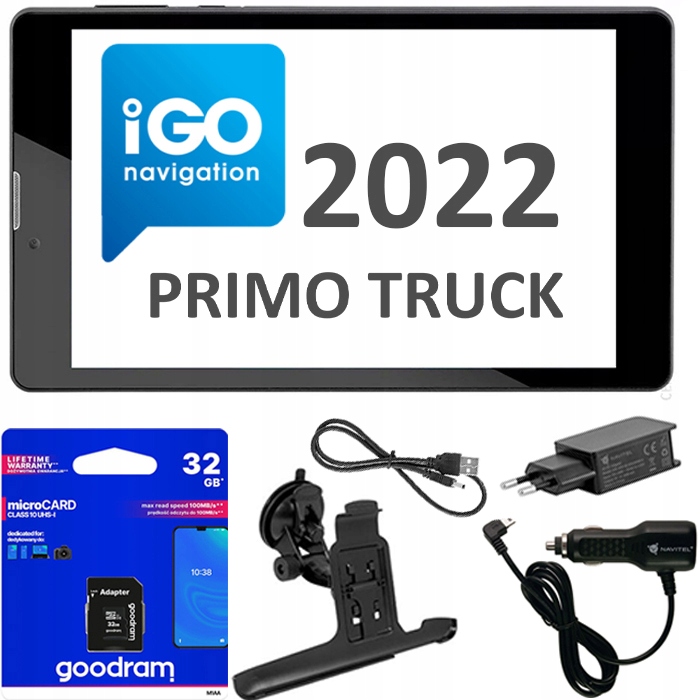 

Tablet Nawigacja Navitel iGO Primo Truck Tir Bus