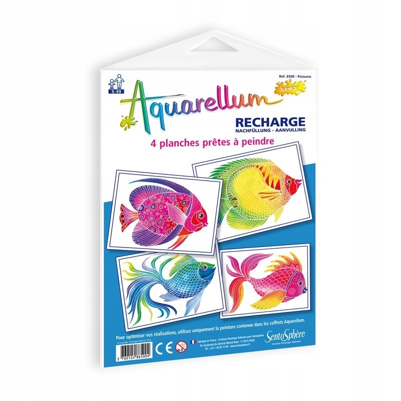 

SentoSphere: aquarellum Ryby plansze 650R