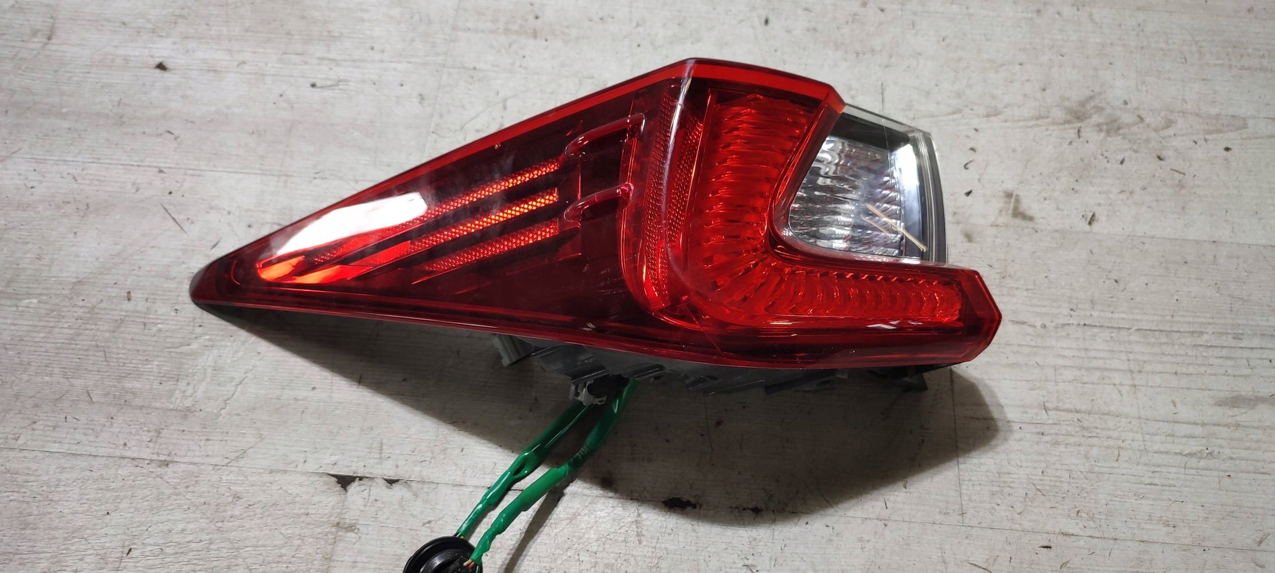 Lexus RC 2019 rear part side left light rear