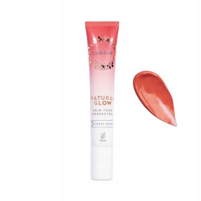 Lumene Natural Glow Růže v krému č. 3 Coral Blush