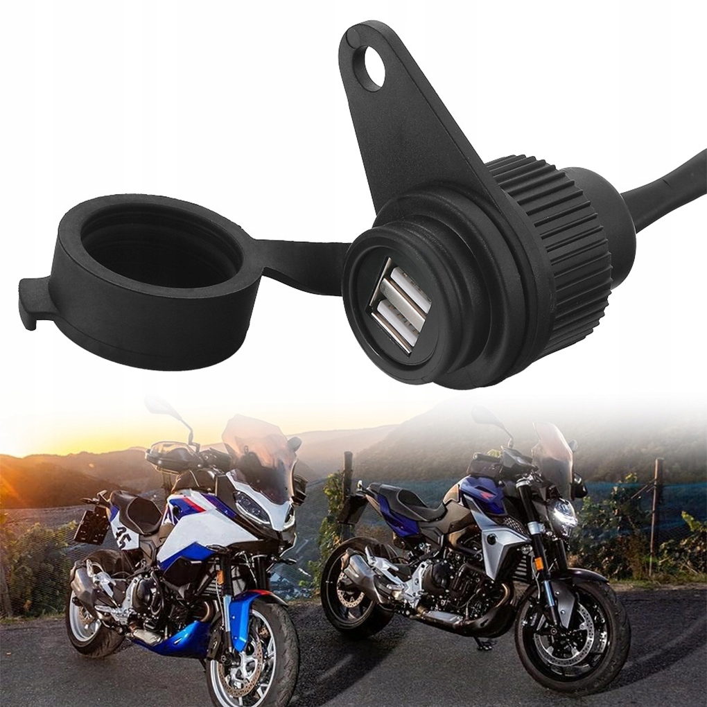 1/2/3/5 Motocyklowe gniazdo ładowania USB Plug Producent bez marki