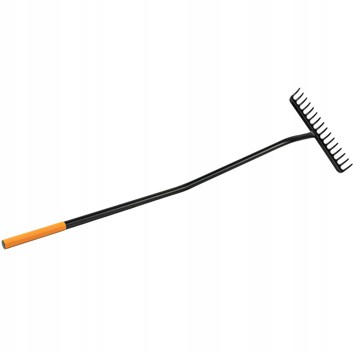 GRABIE OGRODOWE METALOWE 150 cm 16 ZĘBÓW SZEROKIE 42cm MOCNE SOLIDNE GRABKI Materiał głowicy metal