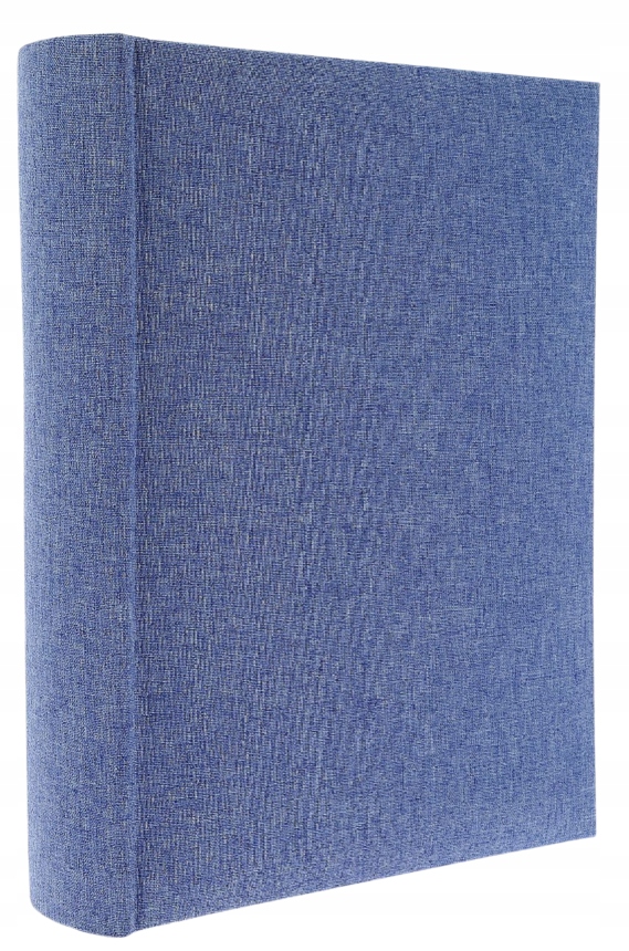 Album na zdjęcia wsuwane 100 zdjęć 13x18 linen blue rodzinny na prezent