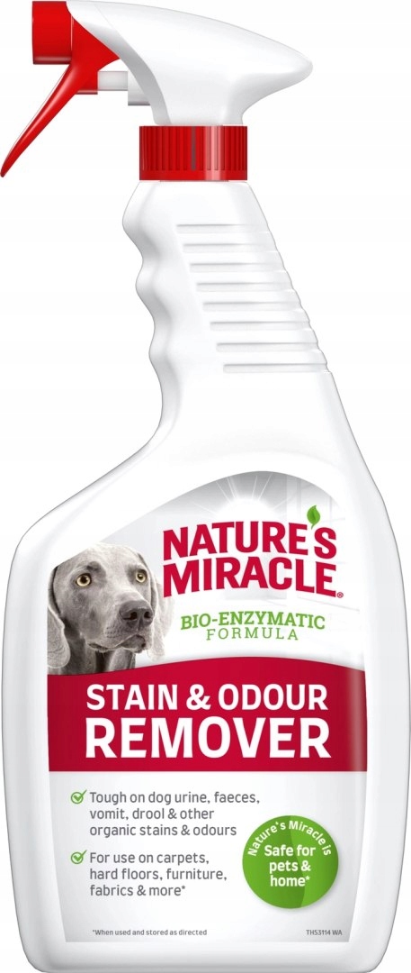 Nature's Miracle Odstraňovač skvrn a zápachu pro psy s vůní melounu 946 ml