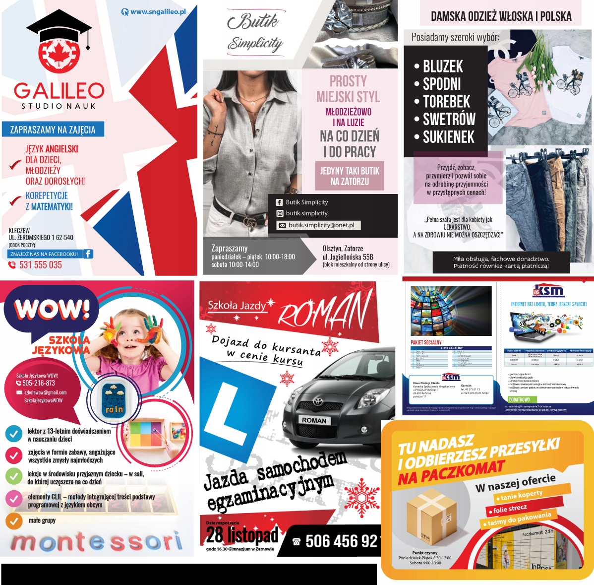 PROJEKT SOCIAL MEDIA FACEBOOK INSTAGRAM Marka inny