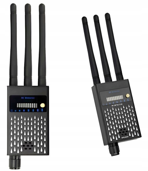 Účinný lokátor skrytých odposlechů záznamníků zvuku diktafonů