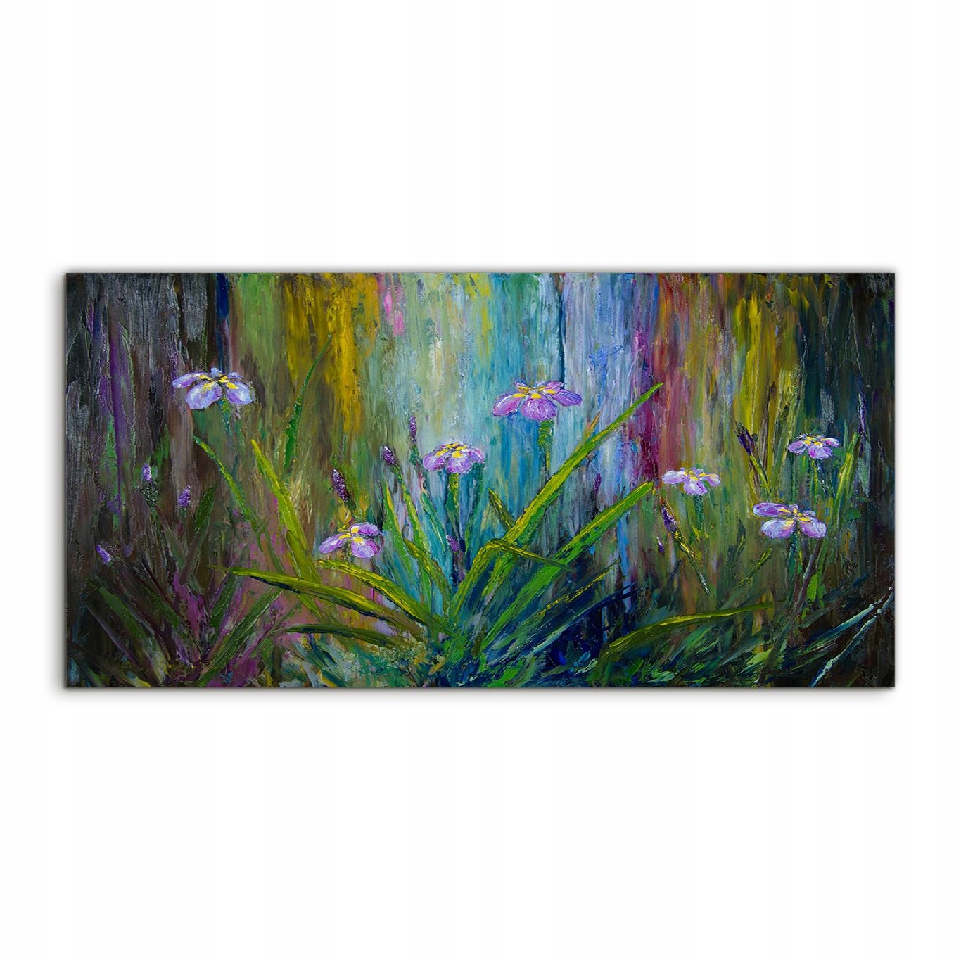 Obraz 120x60 s grafikou Veterné mlyny Abstrakcia na stenu