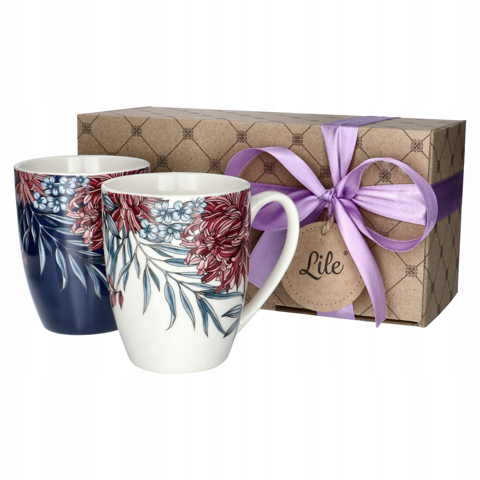 

Kubek z porcelany zestaw 2 szt dla dwojga