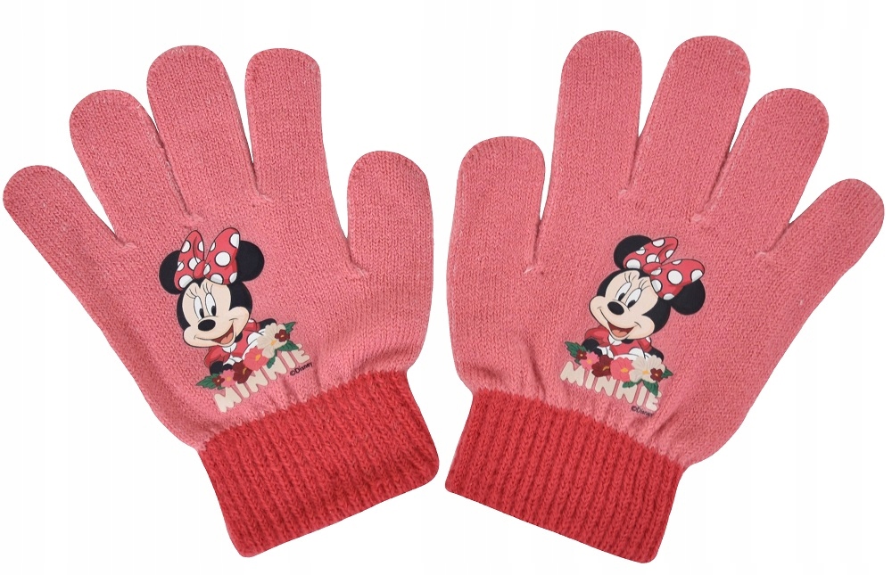 

rękawiczki rękawice Myszka Minnie pięciopalczaste