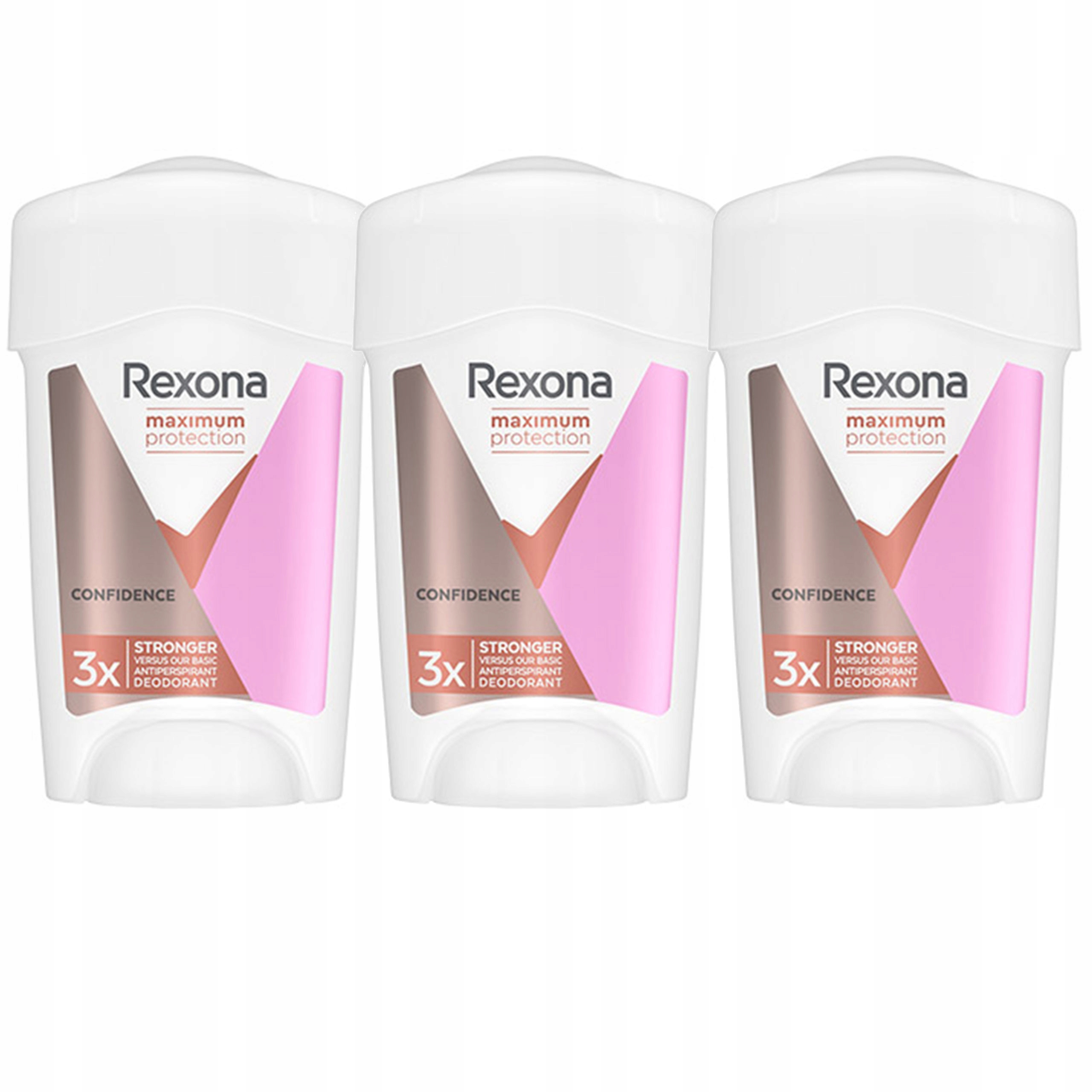 

Rexona max Confidence Bloker potu w sztyfcie x3