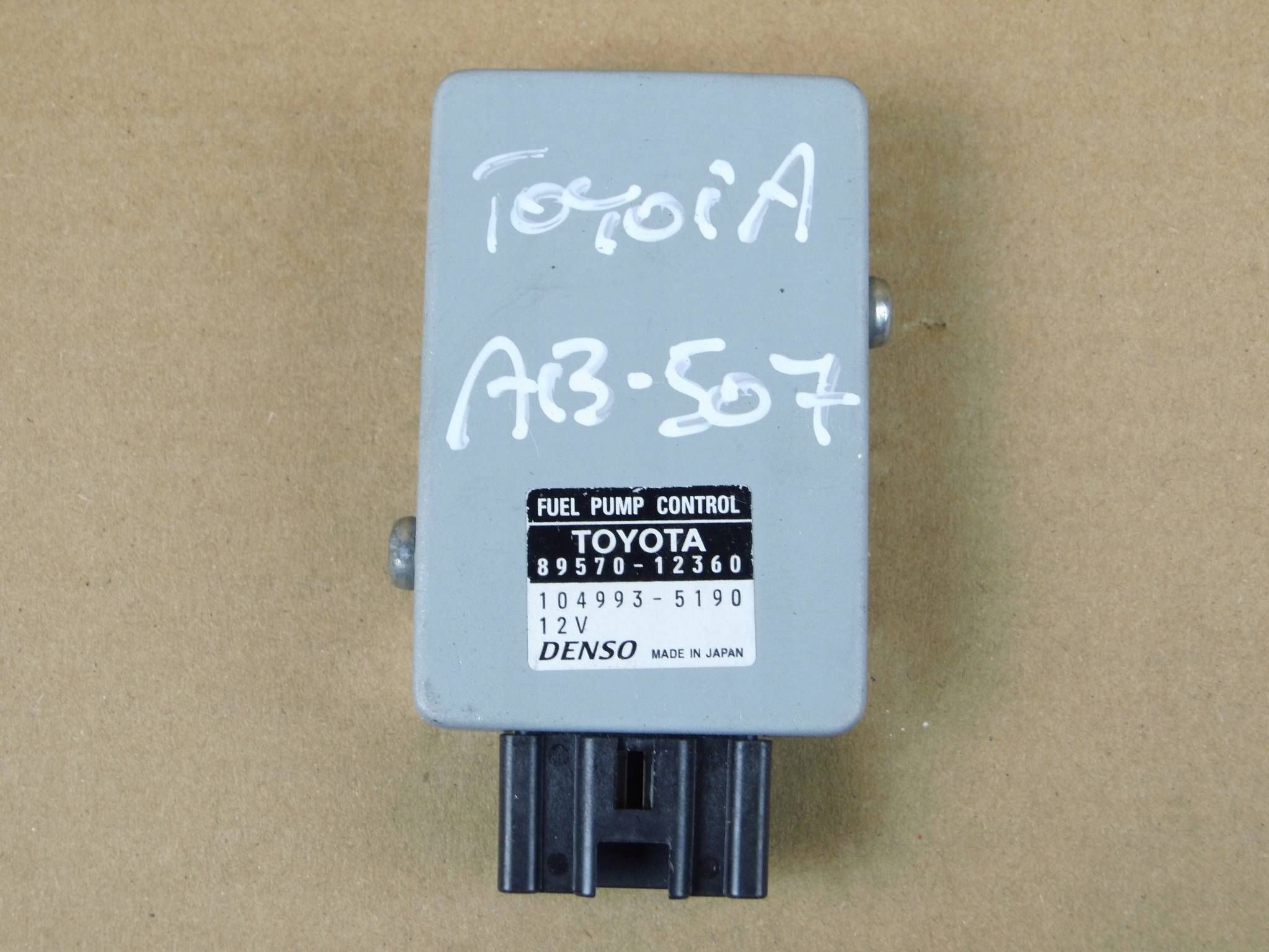Toyota Auris II E180 modulo computer Centralina pompy carburante 89570-12360