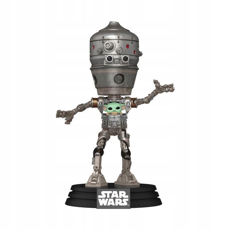 ++ Mandalorian Funko Pop! Deluxe vinylová figurka Bobblehead IG-12