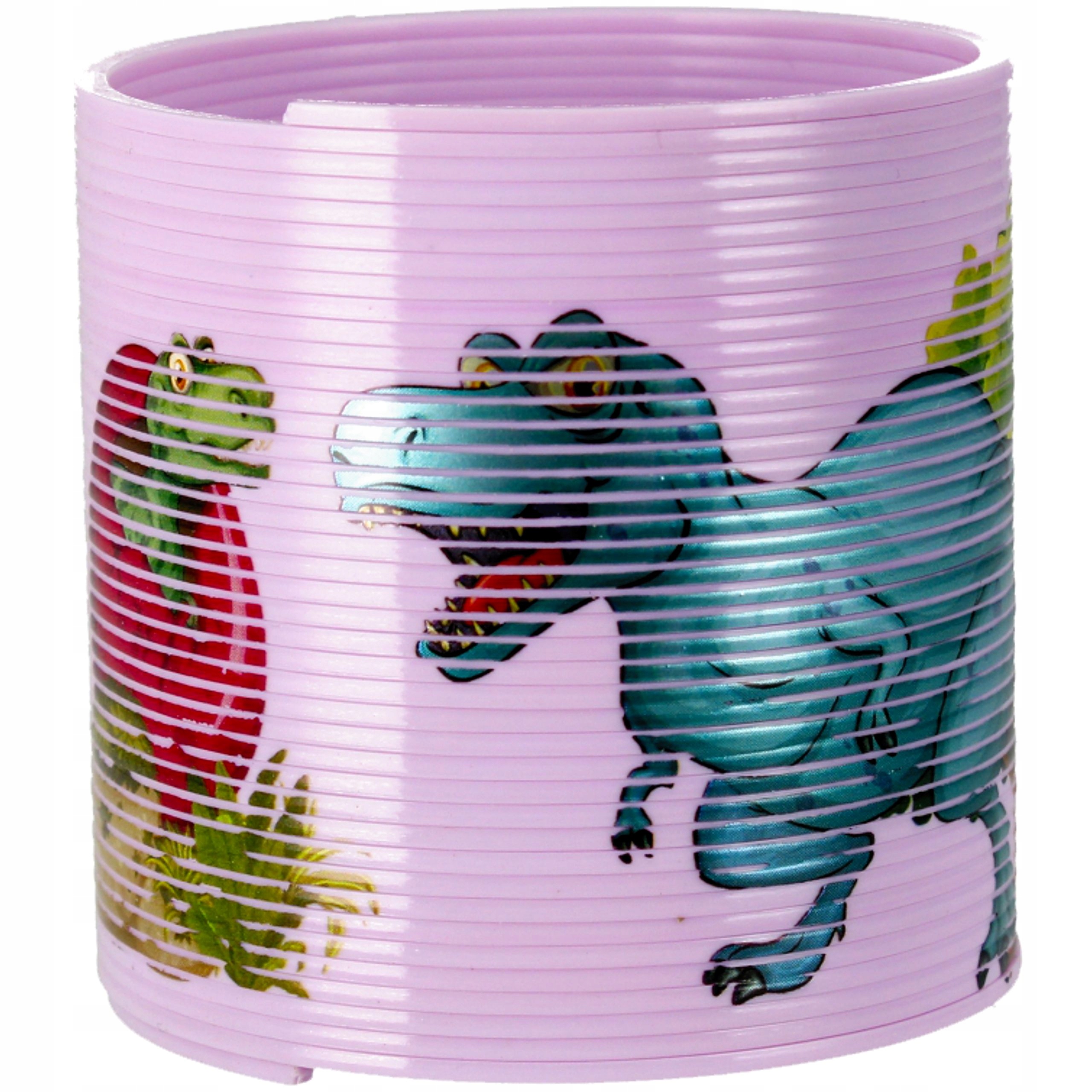 

Zabawka Dla Dzieci Kolorowa Sprężyna Dinozaury