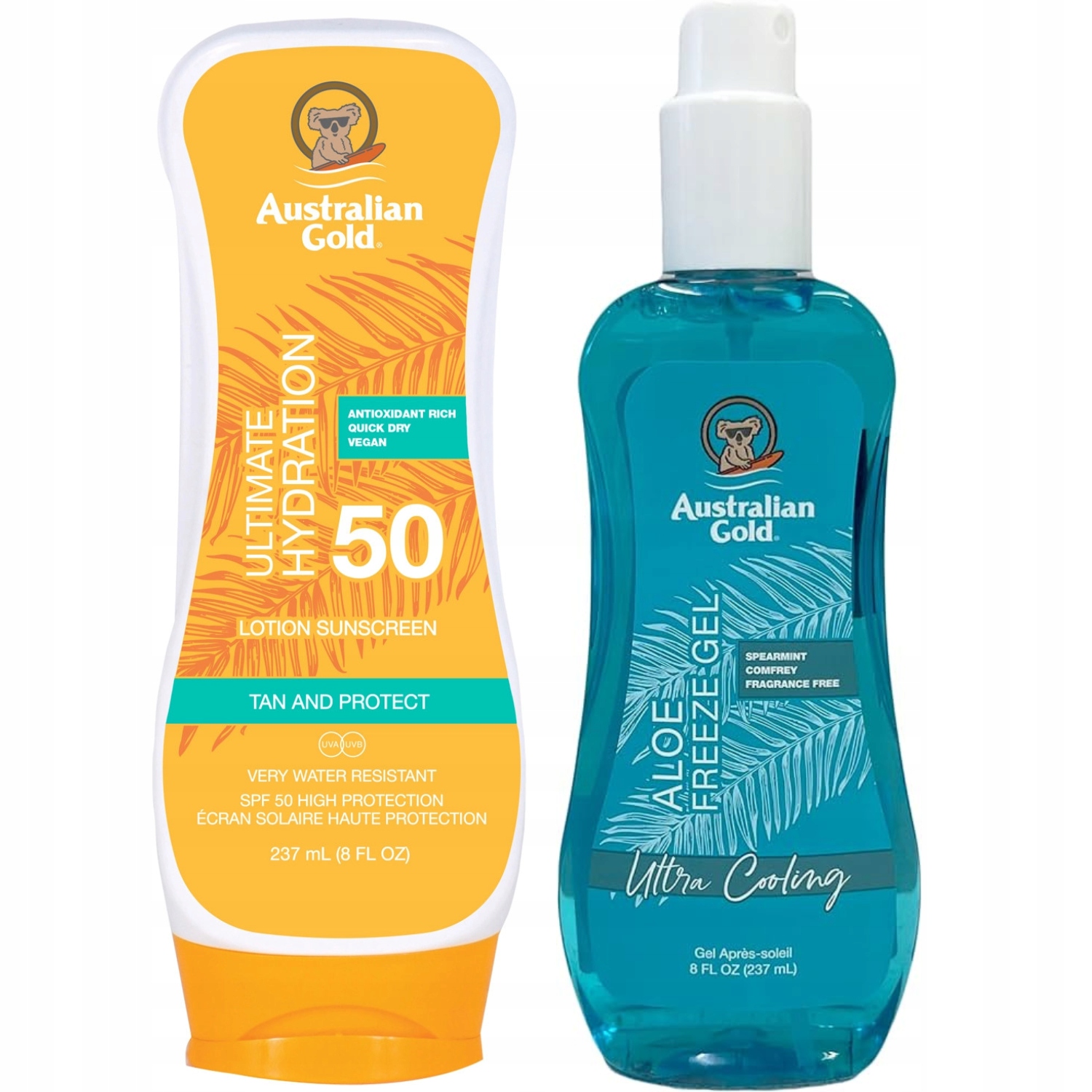 Opalovací krém Australian Gold SPF50 Aloe Freeze Gel