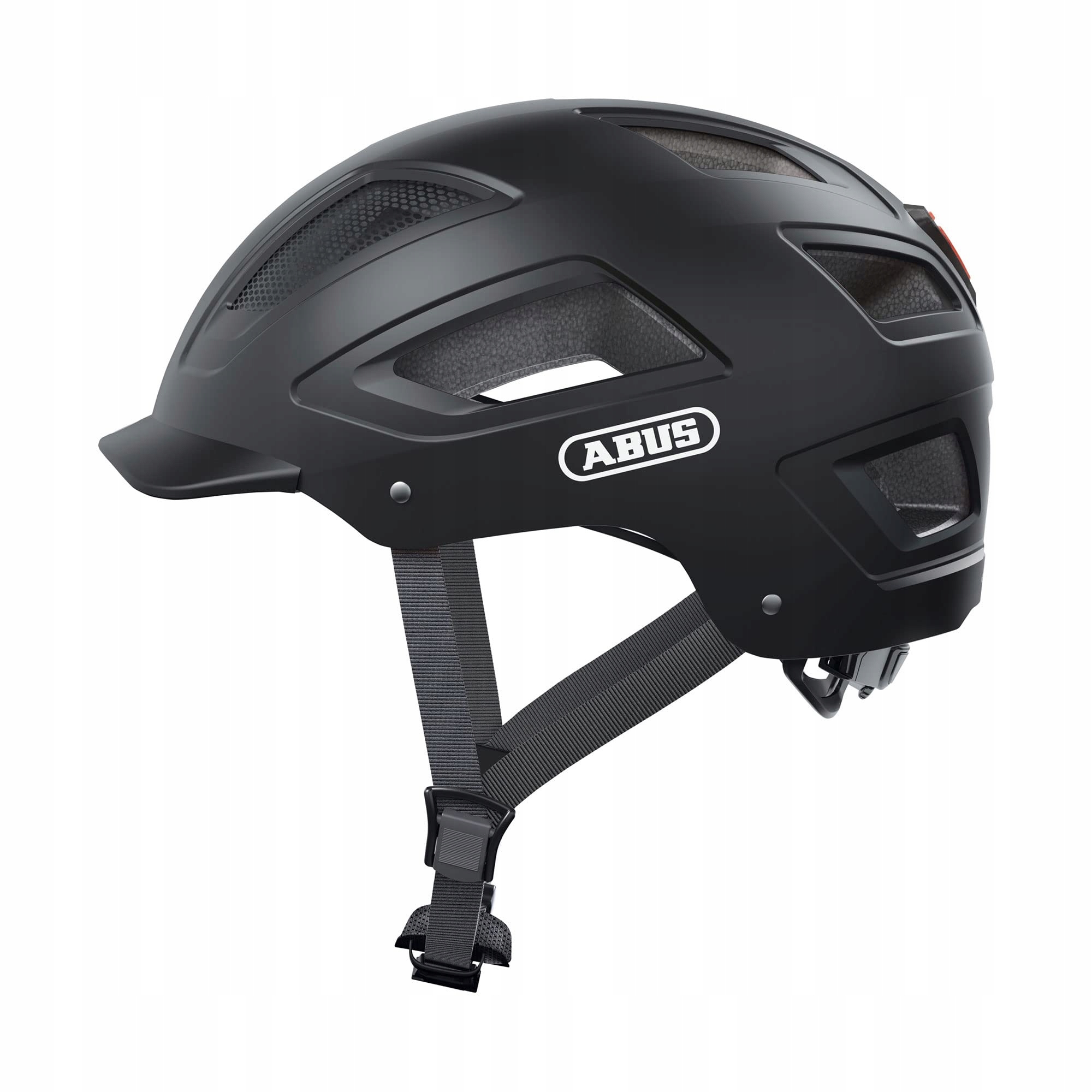 Kask rowerowy Abus Hyban 2.0 r. M dla kobiet i mężczyzn Medium Czarny