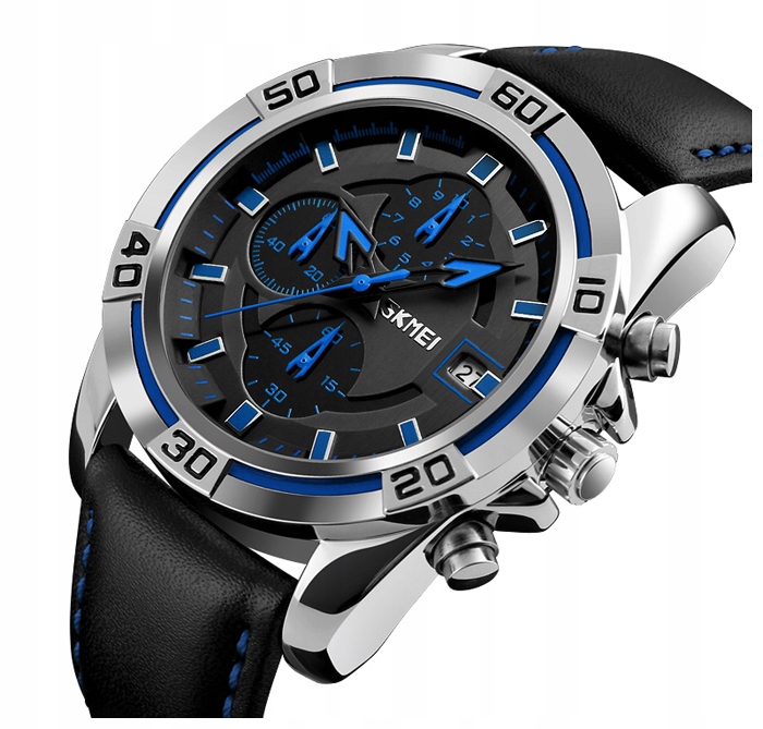 Pánské hodinky Skmei analogový pásek chronograf datumovka