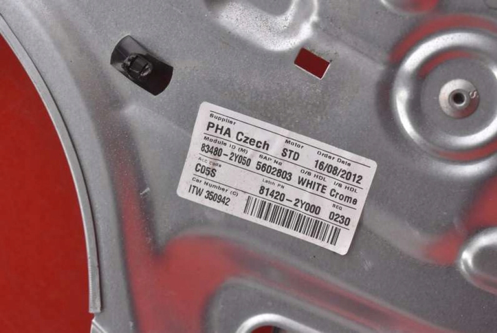 window regulator right rear part 81420-2Y000 HYUNDAI IX35 09-13