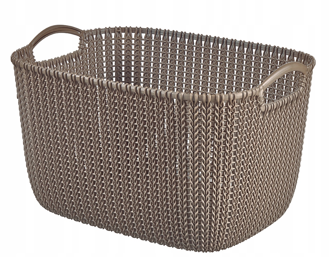 

Curver koszyk, pojemnik Knit L brązowoszary 19l
