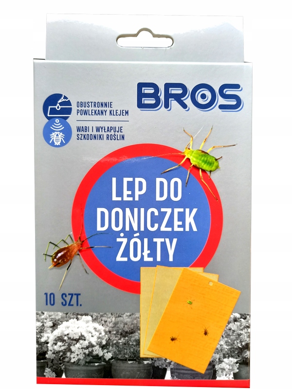 

Ekologiczny Lep do Doniczek Żółty Bros