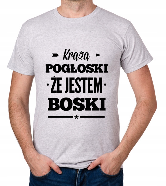

koszulka Krążą Pogłoski Że Jestem Boski prezent