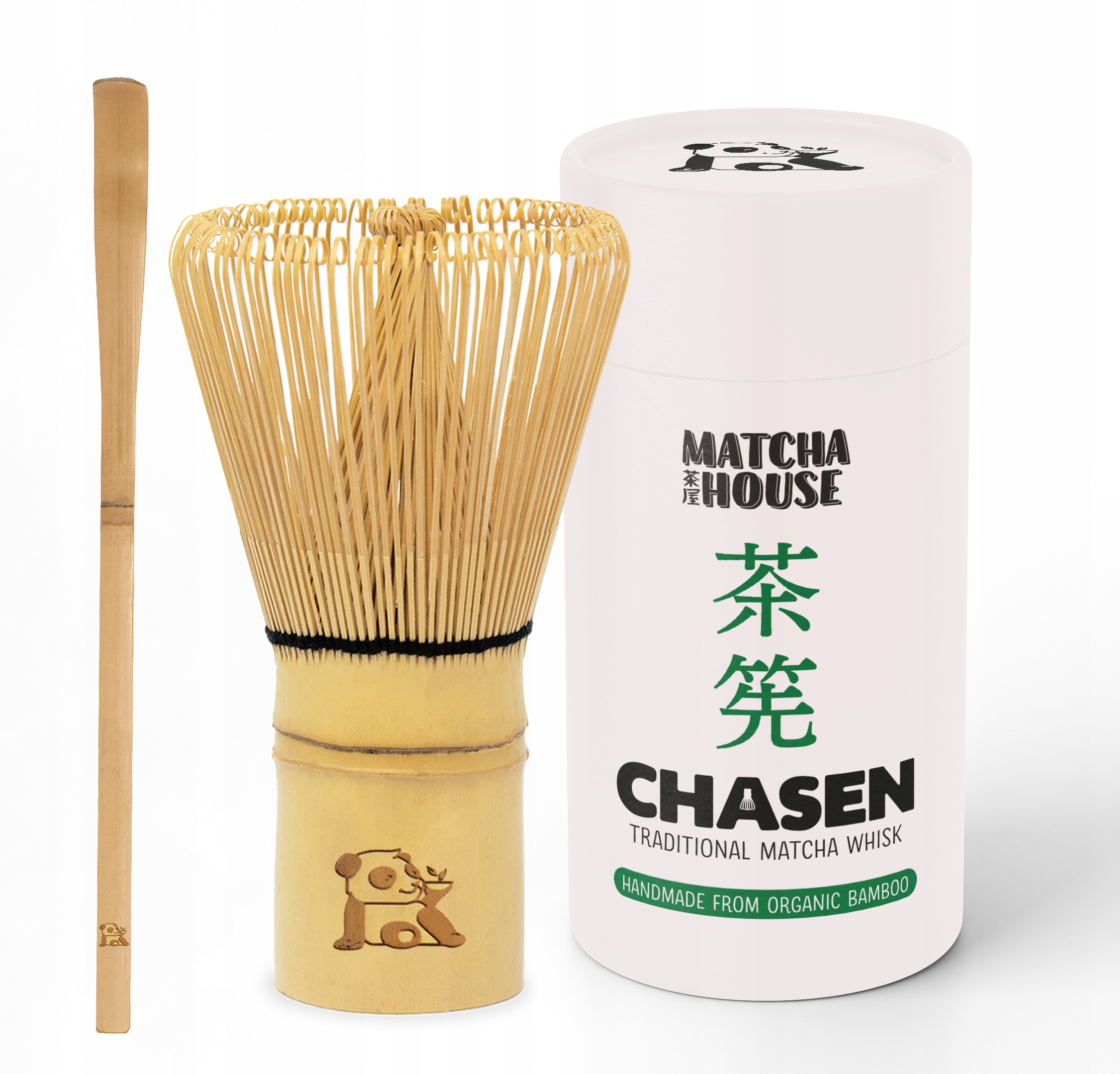 Levně Sada pro Matchu Bambusová metla Chasen lžička Chashaku