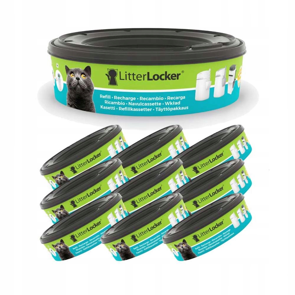 Levně LitterLocker Refill – náplně do nádobky: 9 Ks