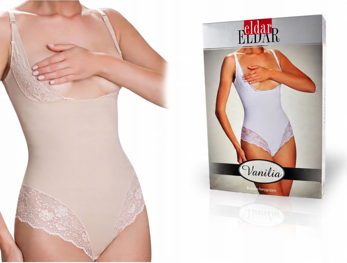 

body korygujące Eldar Vanilia , Beżowe , L