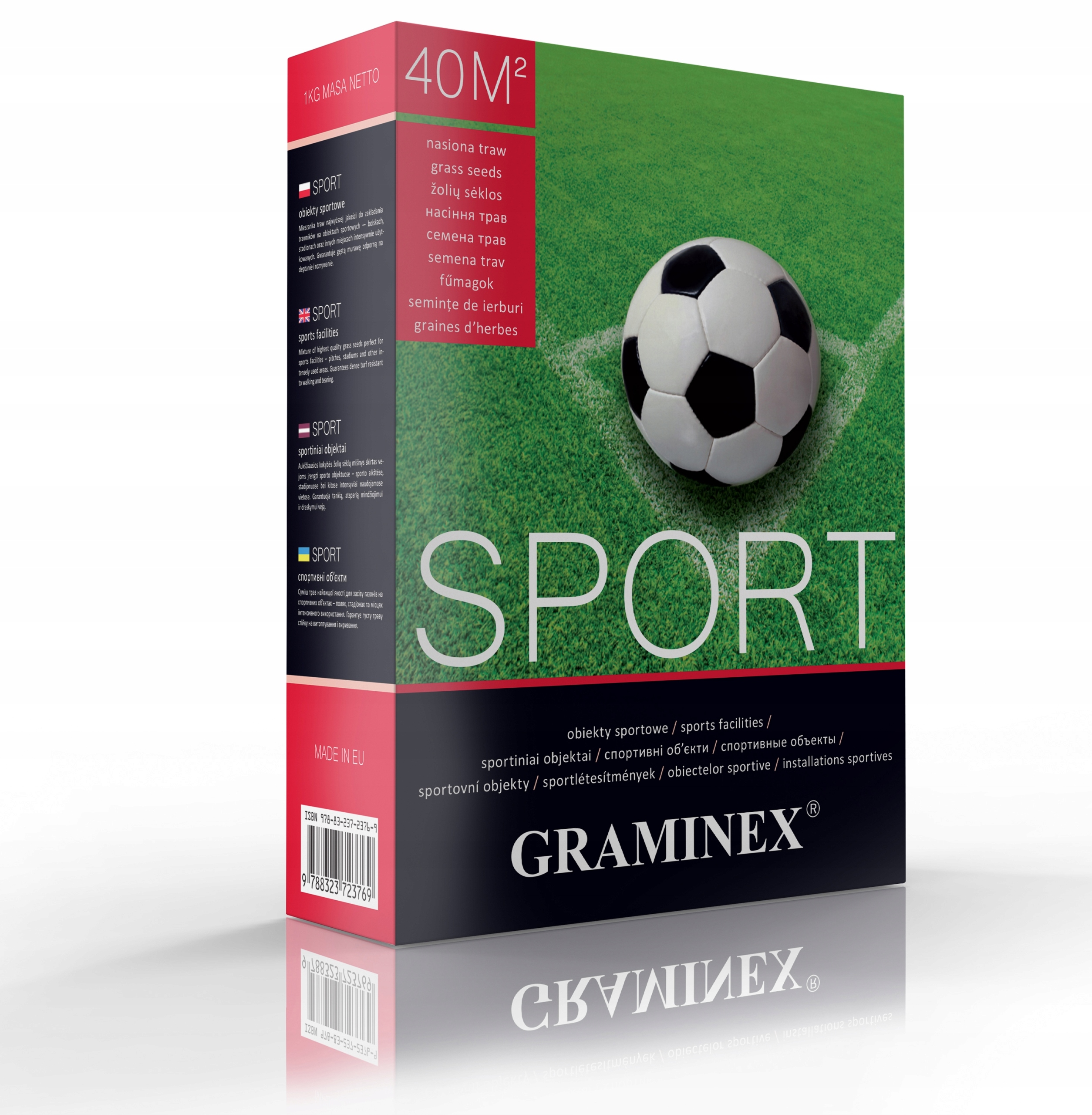 GRAMINEX SPORT 1 KG TRAWA BOISKA OBIEKTY SPORTOWE