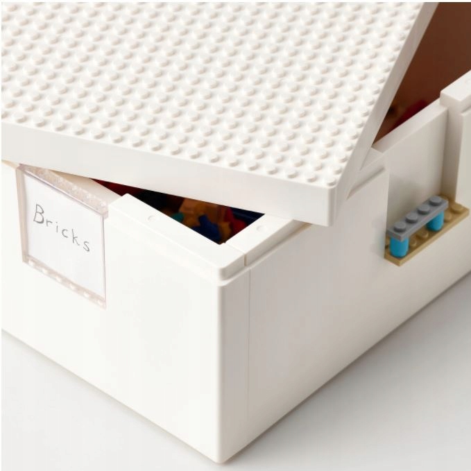 IKEA BYGGLEK LEGO Pudełko z pokrywką, 26x18x12 cm Marka LEGO