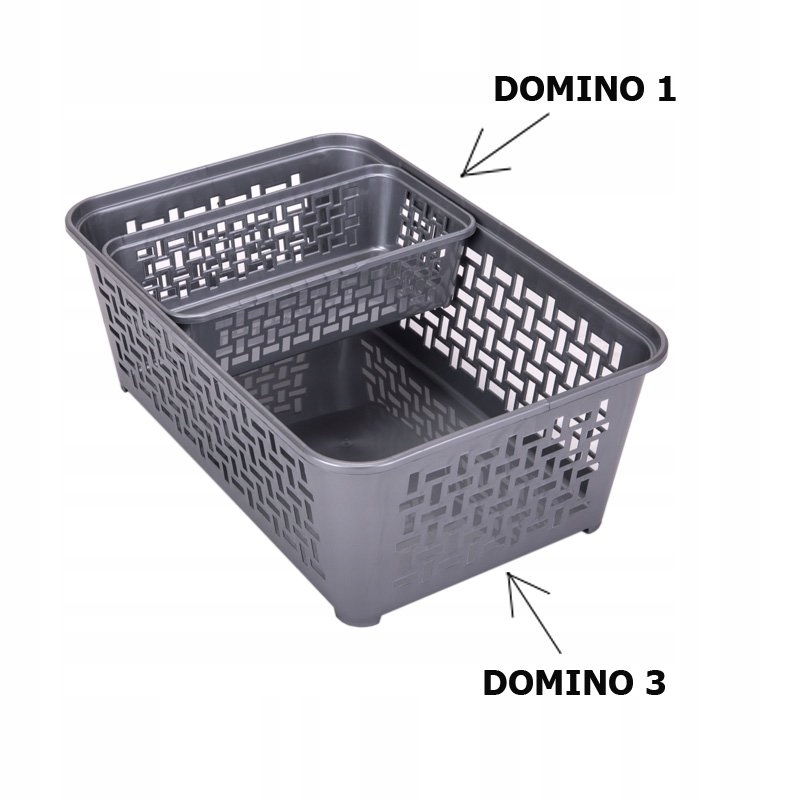 Koszyczek, koszyk, pojemnik 300X200X111 KOLORY Kod producenta DOMINO3