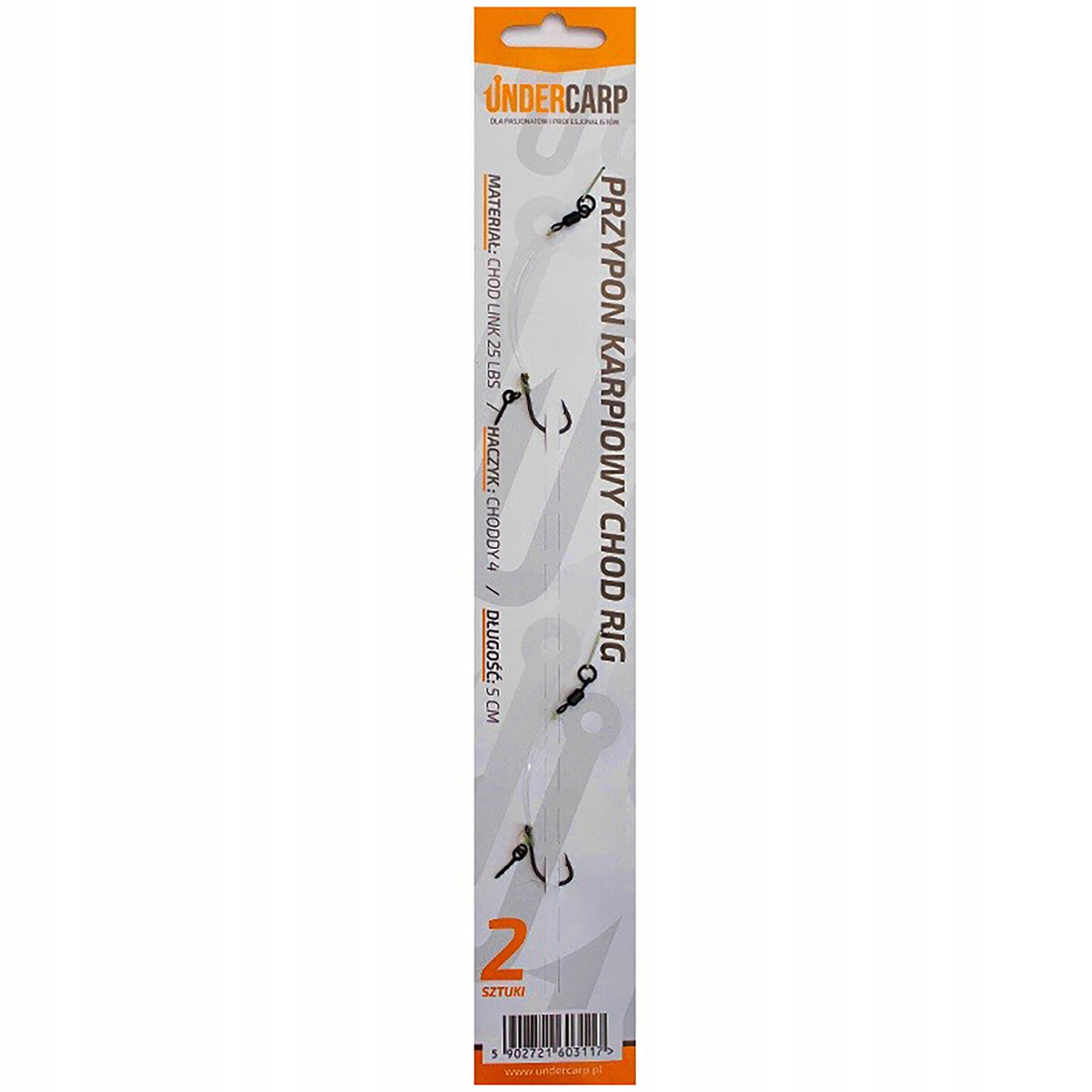 przypon karpiowy chod rig rozmiar 6 Under Carp