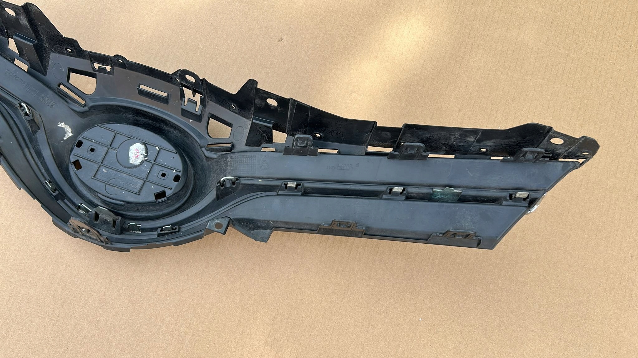pillar support grill CHROM supports front front TOYOTA YARIS III 14