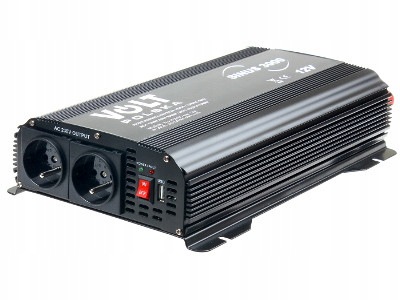 Konvertor Volt Poľsko Sínus 3000 12V 230V 1500/3000W Čistý Sínus