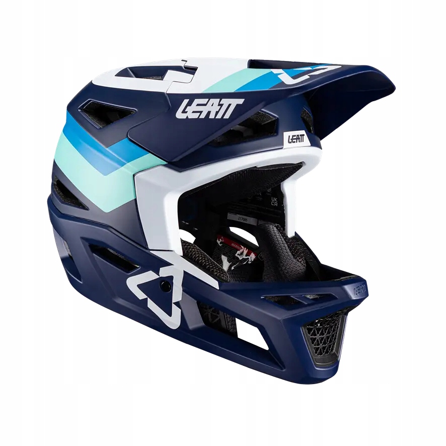 Leatt Mtb Cyklistická Přilba Gravity 4.0 V24 Helmet Modrá Velikost L