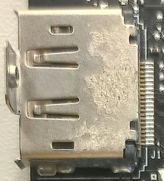 Gniazdo DISPLAY PORT RTV 2060 8GB SUPER