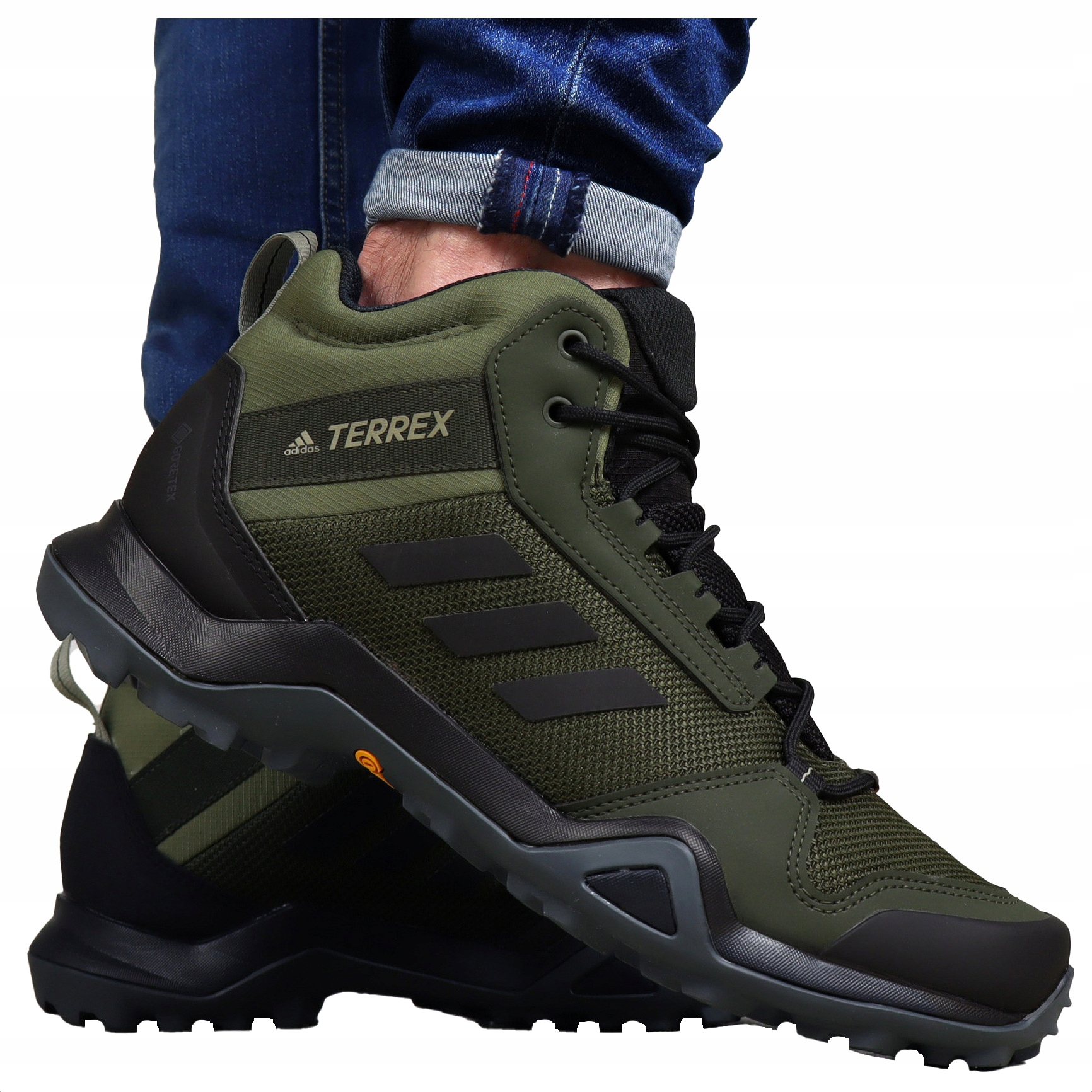 pánské boty Adidas Voděodolné Terrex Zimní trekové vysoké Gore Tex