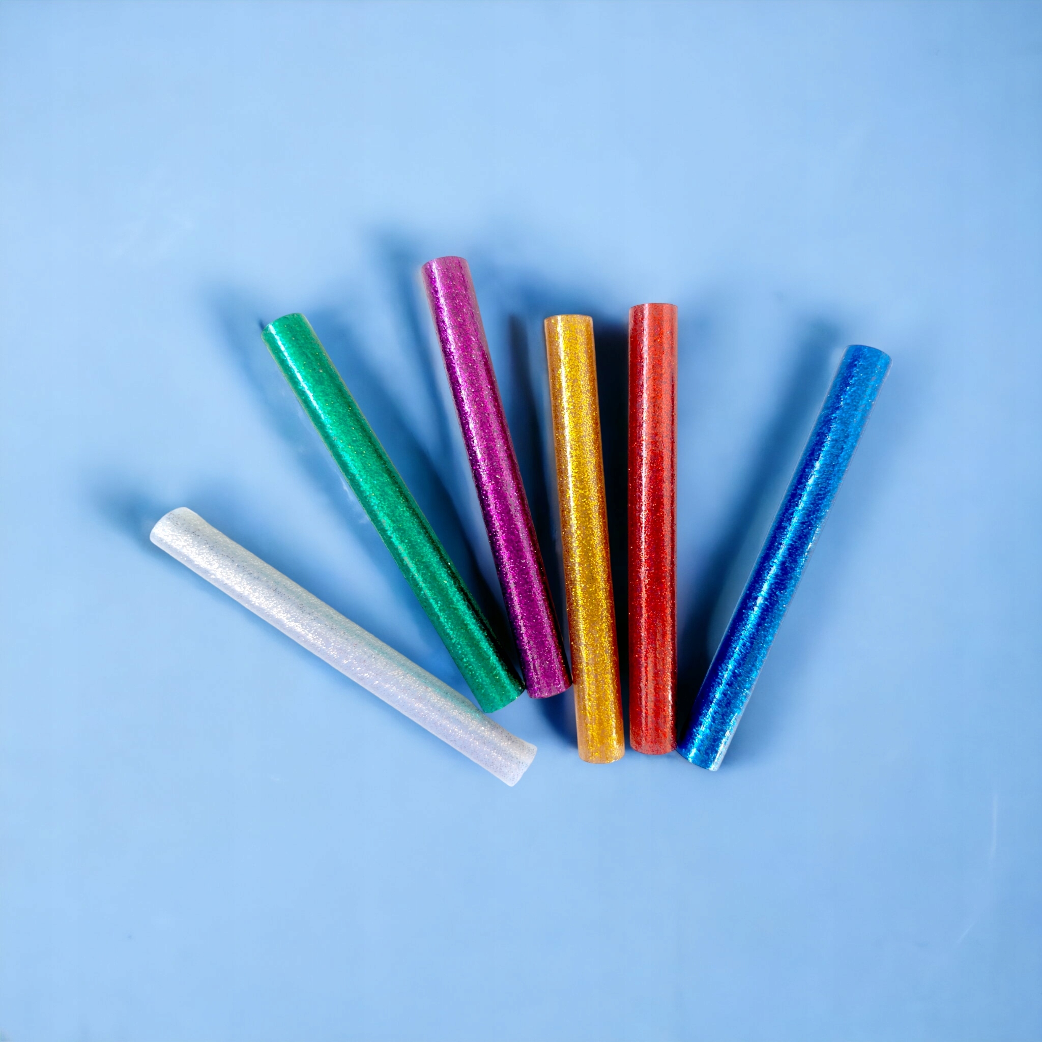 KLEJ DO PISTOLETU NA GORĄCO brokat 11x100mm 6szt Kod producenta 241112