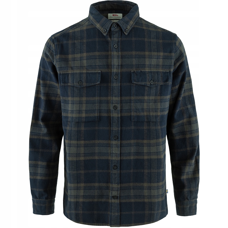 Lovecká košile Fjallraven Övik Twill Shirt pánská flanelová XL outdoorová