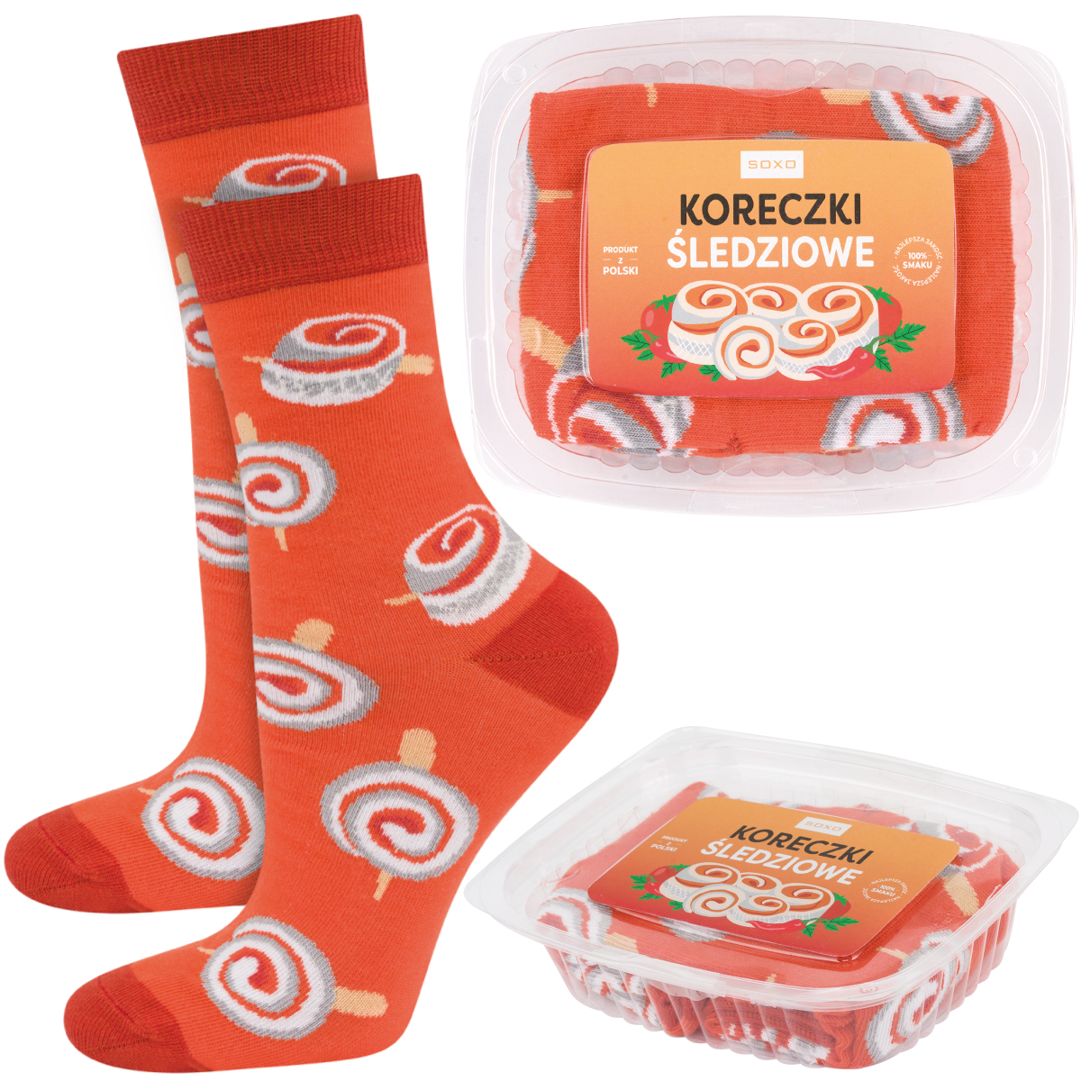 

Śmieszne Skarpety Kolorowe Soxo Na Święta